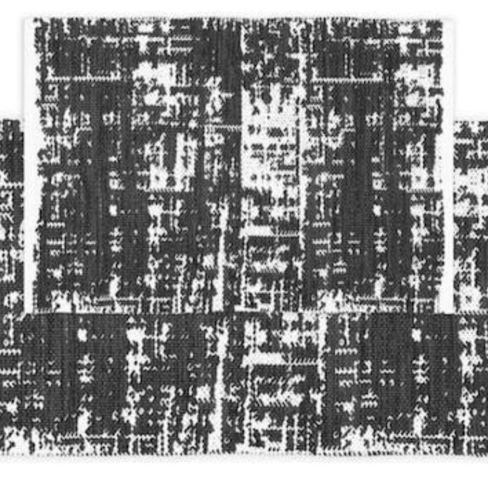 PURE Bath Melrose 2-PC. Bath Rug Set Bedding in Gray